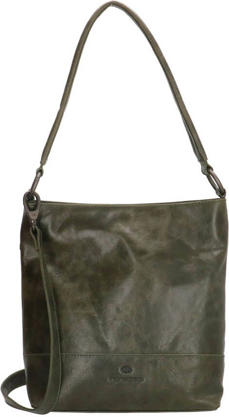 Micmacbags Porto Schoudertas donkergroen III
