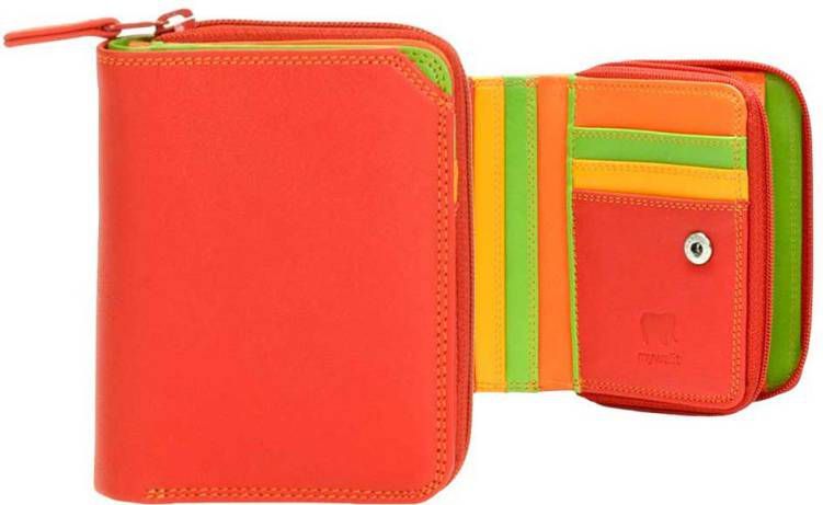 Mywalit Ladies Small Wallet w/Zip Around Purse jamaica Dames portemonnee