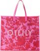Oilily Big Square Shopper pink online kopen