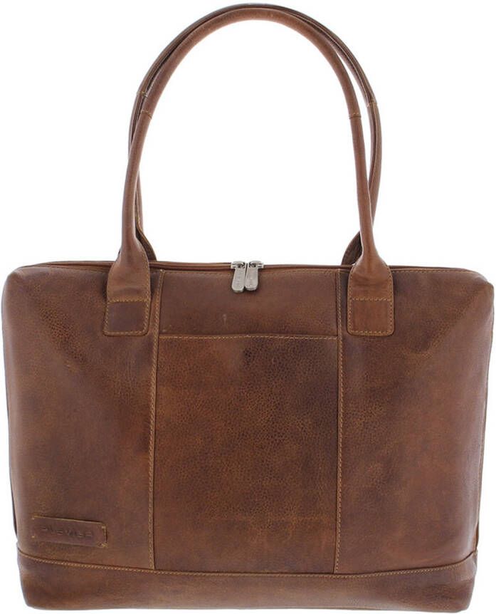 Plevier Laptop schoudertas Ladies Laptop Bag Fierra II 486 15.6 Inch Bruin