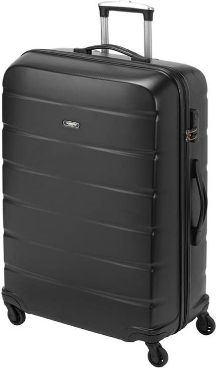Princess Traveller Grenada 4 Wiel Trolley L black Harde Koffer