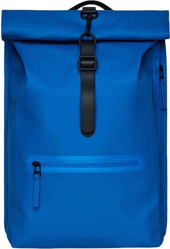 Rains Rolltop Rucksack waves backpack