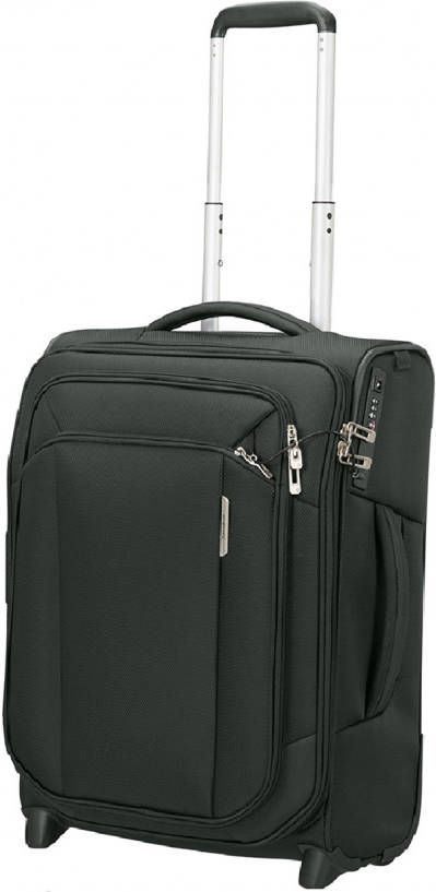 Samsonite Respark Upright 55 Expandable forest green Zachte koffer