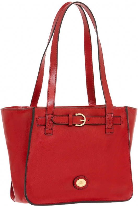 The Bridge Biba Shopper red Damestas