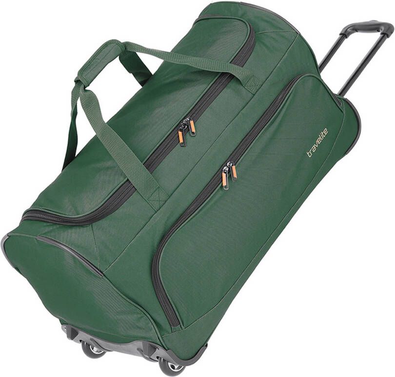 Travelite Basics Fresh Trolley Travel Bag 71 dark green Trolley Reistas