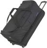Travelite Basics Wheeled Duffle 55 Expandable black/blue Handbagage koffer Trolley online kopen