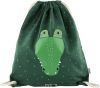 Trixie Mr. Crocodile Drawstring Bag green Kindertas online kopen
