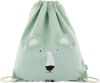 Trixie Mr. Polar Bear Drawstring Bag mint Kindertas online kopen