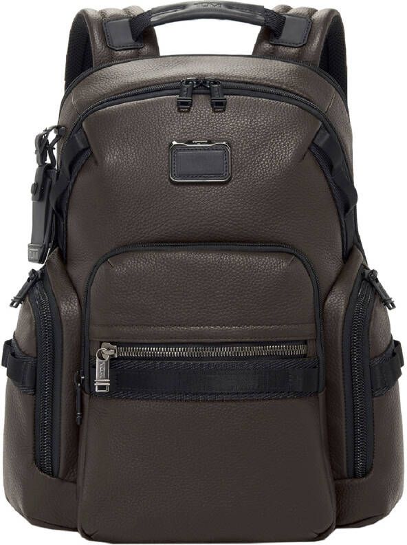 Tumi Alpha Bravo Nathan Navigation Backpack dark brown Herentas