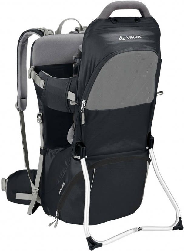 Vaude Shuttle Base Kinderdrager Zwart/Donkergrijs