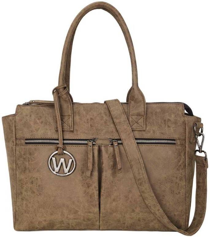 Wimona Catarina 2030 Dames laptoptas Taupe