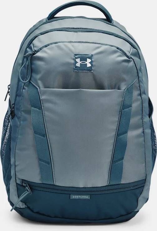Under Armour Damesrugzak Hustle Signature Static Blauw/Metalen Harbor Blauw OSFM