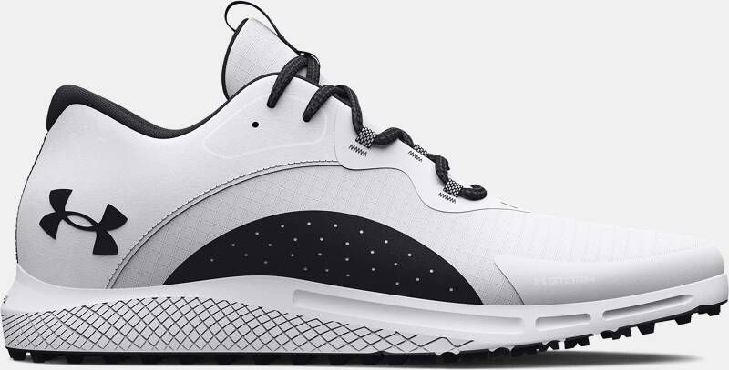Under Armour Herengolfschoenen Charged Draw 2 Spikeless Wit/Zwart/Zwart 42.5