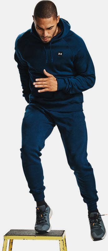 Under Armour UA Rival Fleece Hoodie Academy//Onyx Wit