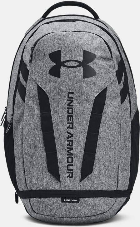 Under Armour Rugzak Hustle 5.0 Zwart/Graphite Medium Heather/Zwart