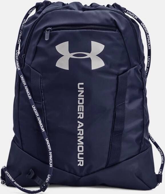 Under Armour Sackpack Undeniable Midnight Marineblauw/Midnight Marineblauw/Metalen Zilver OSFM