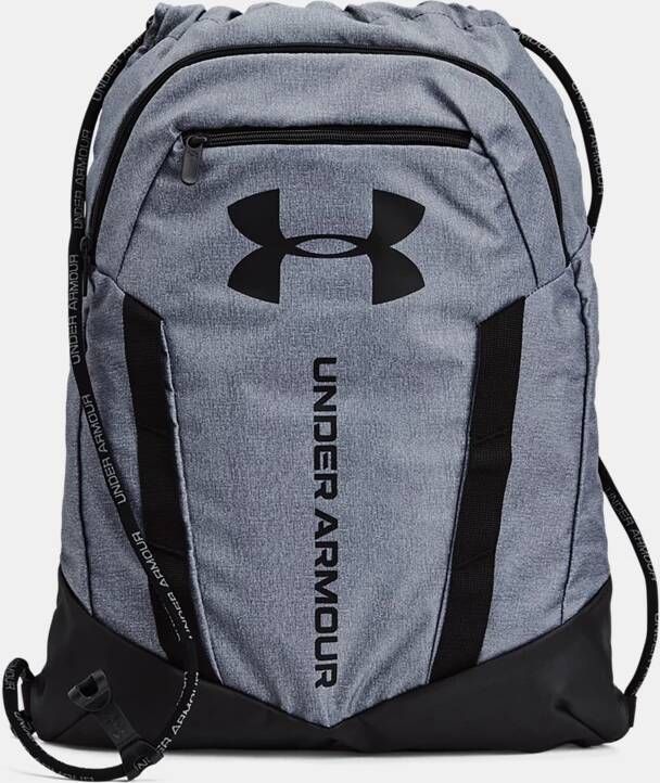 Under Armour Sackpack Undeniable Pitch Grijs Medium Heather/Zwart/Zwart OSFM