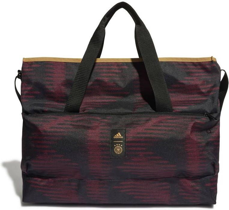 adidas Duitsland Draagtas Zwart/Bordeaux/Goud