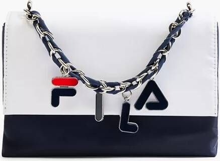 Fila Wit blauwe schoudertas