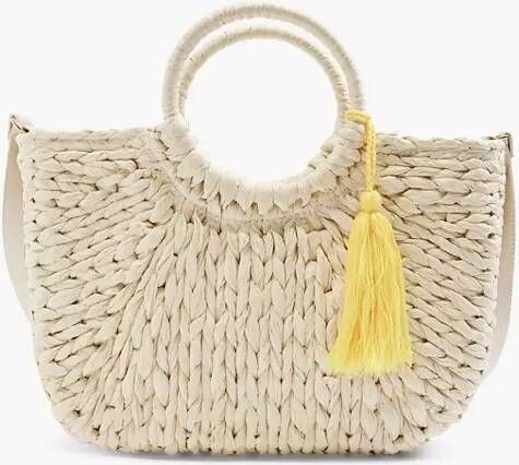 Graceland Beige handtas riet