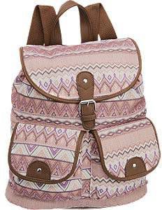 Roze rugtas patroon Graceland maat