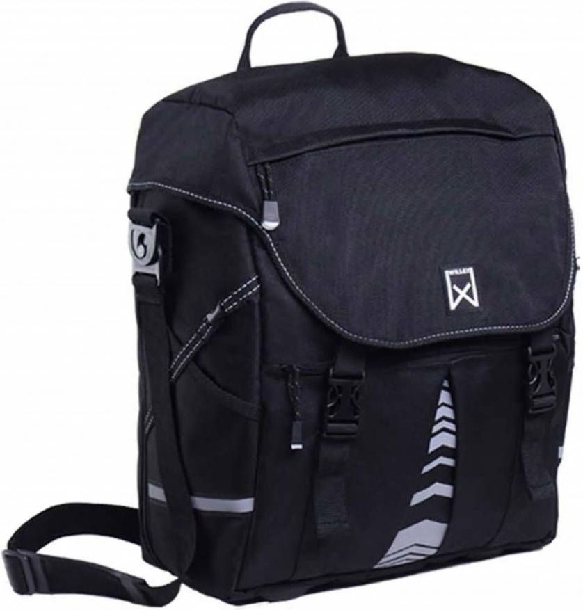 Willex Enkele fietstas XL 1200 14 liter zwart