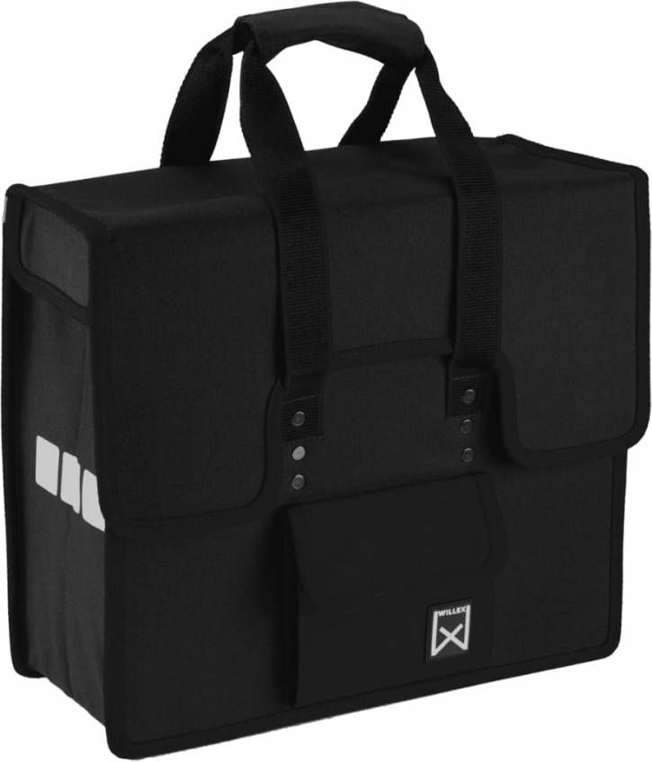 Willex Enkele fietstas 18 liter zwart