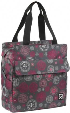vidaXL Willex Fietstas Cosmos 15 L Grijs En Rood