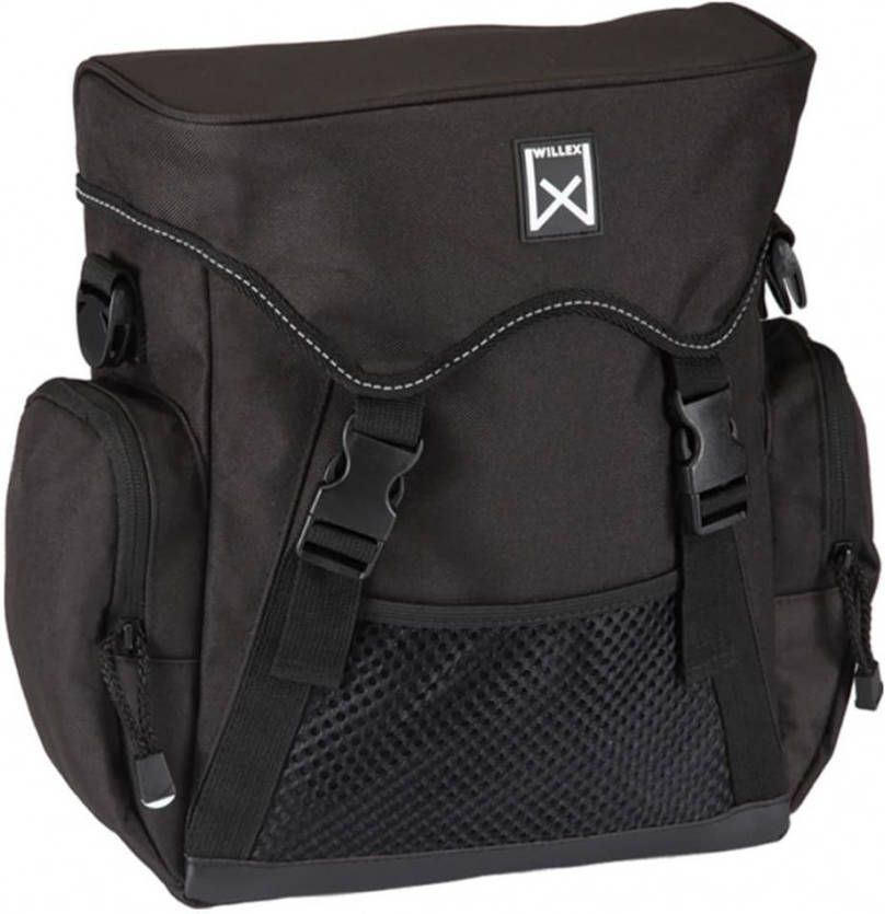 Willex Enkele fietstas XL 17 liter zwart