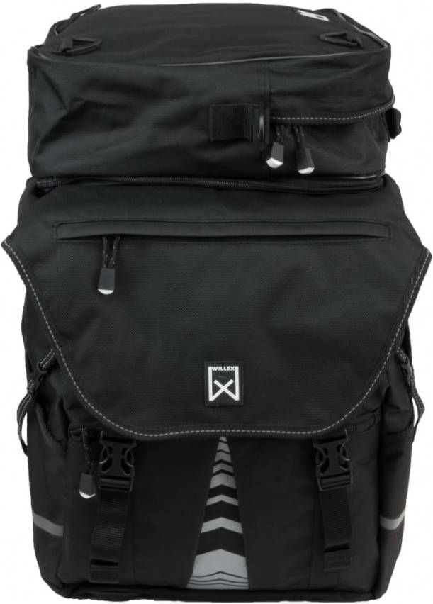 Willex Fietstassen met bovenvak XL 1200 65 L zwart 13411