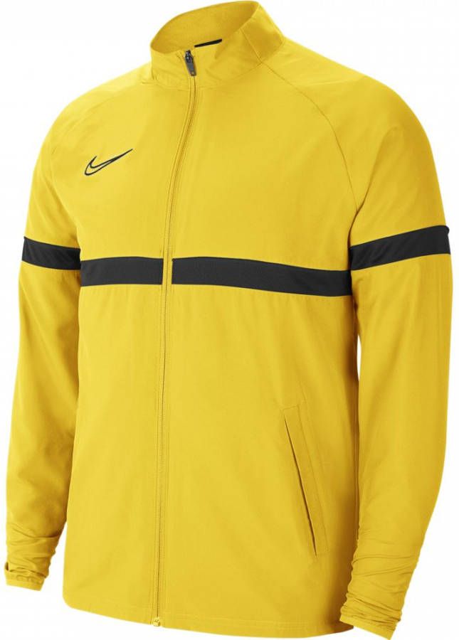 Nike Academy 21 Dri Fit Trainingsjack Woven Geel