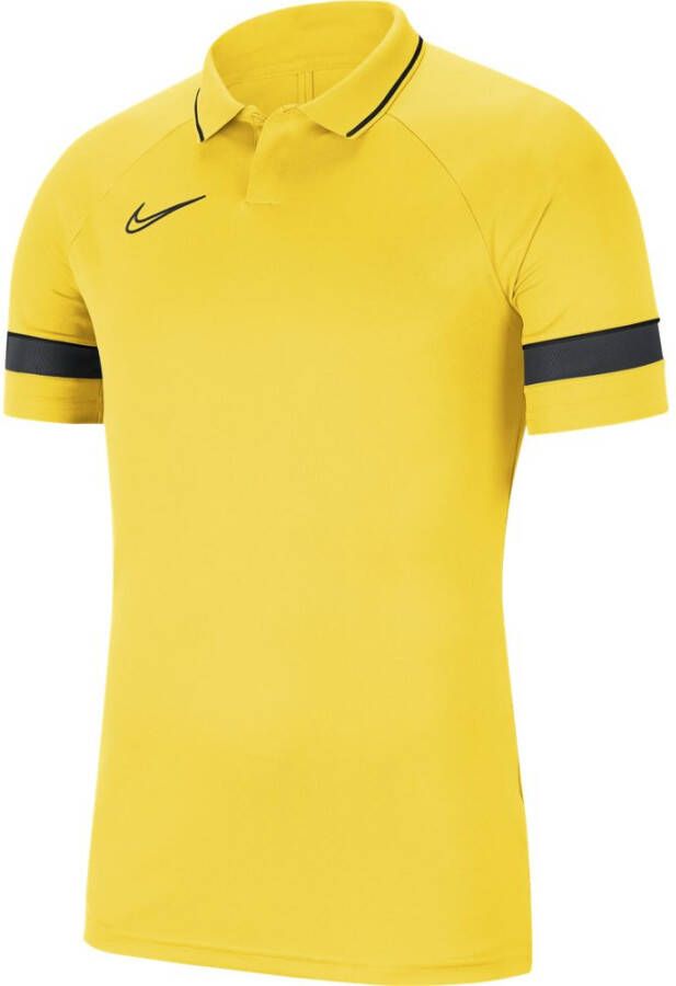 Nike Dri Fit Academy 21 Polo Geel