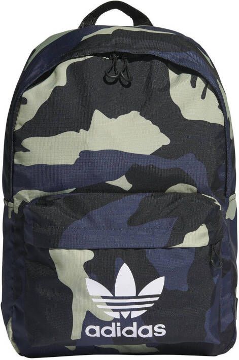 Adidas Originals Classic rugzak antraciet/donkerblauw/zwart