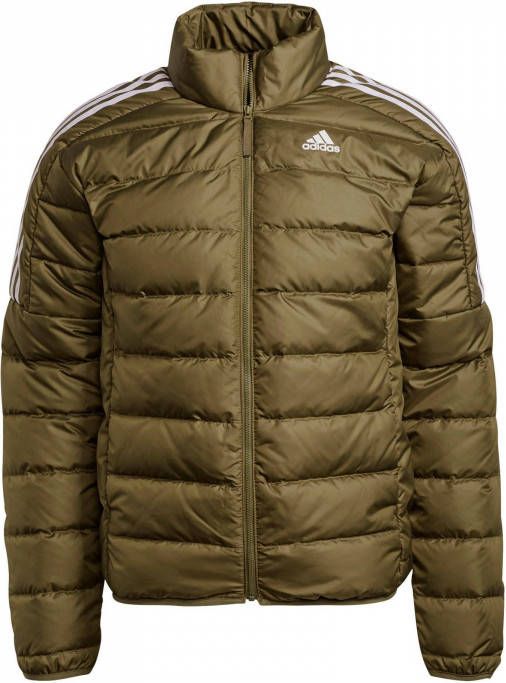 Adidas Gewatteerd jack met donsvulling en logoprint