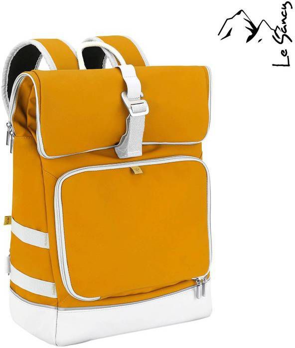 Babymoov Le Sancy rugzak luiertas okergeel