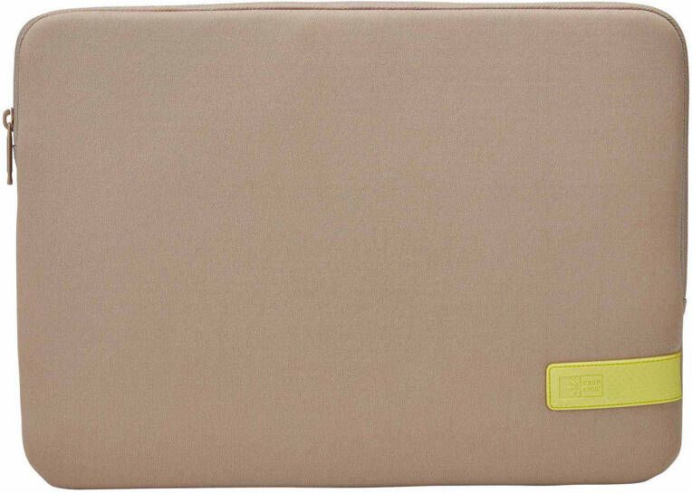 CASE LOGIC Reflect 15,6 inch Laptophoes Taupe-limoen