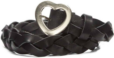 Fabienne Chapot Riemen Braidy Heart Belt Zwart