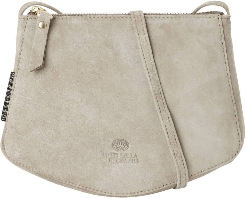 Fred de la Bretoniere Taupe 261010277 Crossbody Luxury Schoudertas