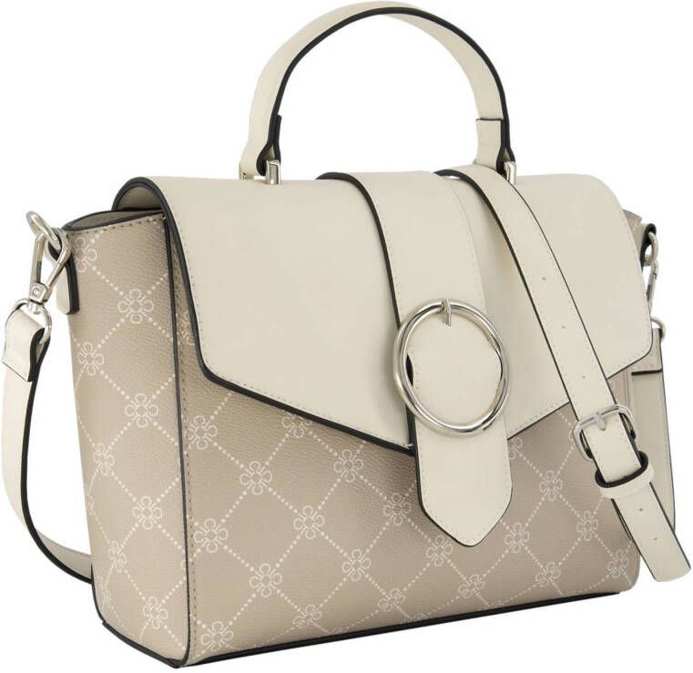 Graceland handtas met all over print beige