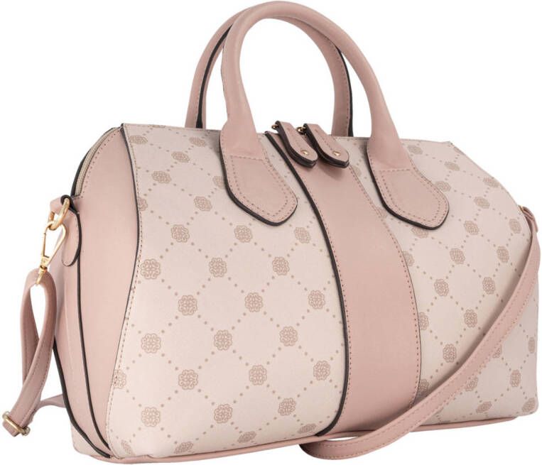 Graceland handtas met all over print roze