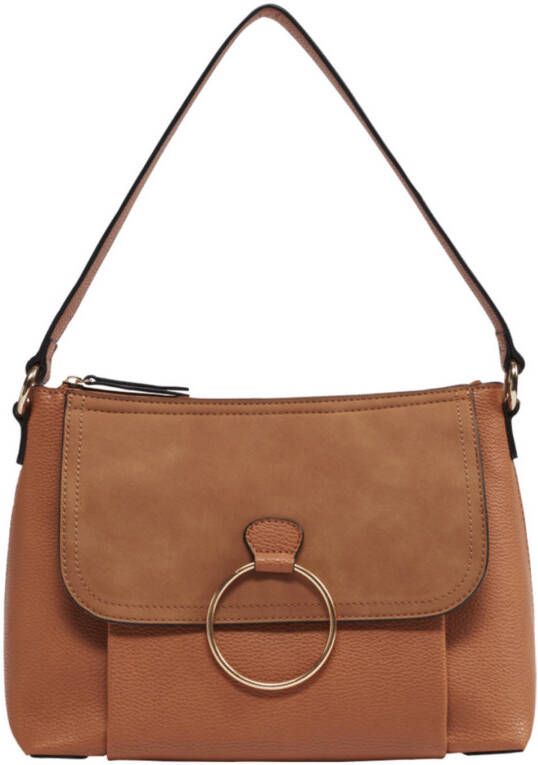 Graceland schoudertas cognac