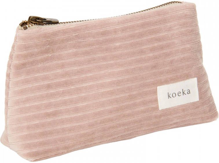 Koeka Vik etui 6x11x18 cm grey pink
