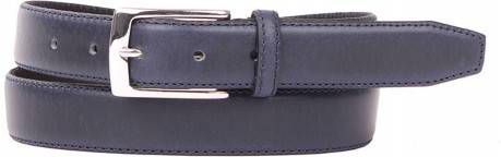 Legend leren riem donkerblauw