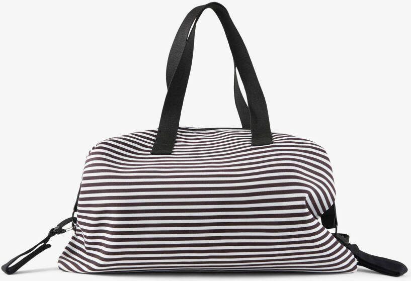 MAMALICIOUS luiertas Gracie streep wit/donkerblauw