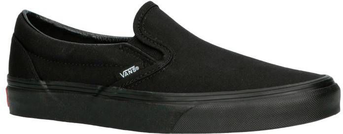 Vans Classic Slip On Heren Zwart Heren Vans Classic Slip On Heren Zwart Heren