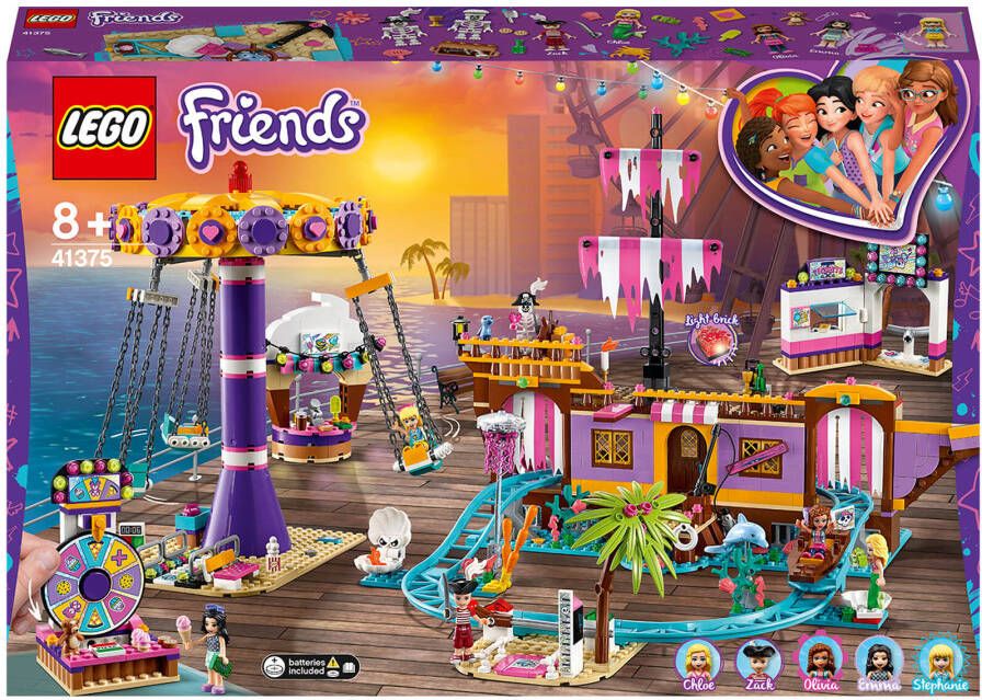 LEGO Friends Heartlake City Pier Met Kermisattracties 41375