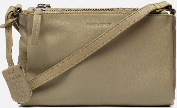 Burkely Schoudertas Just Jolie Double Zip Crossbody Groen