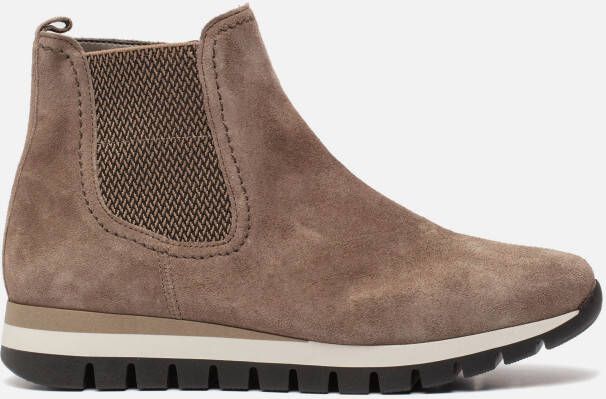 Gabor Comfort Chelsea boots groen Suede