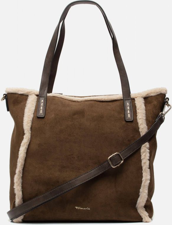 tamaris Jacqueline schoudertas groen Imitatieleer